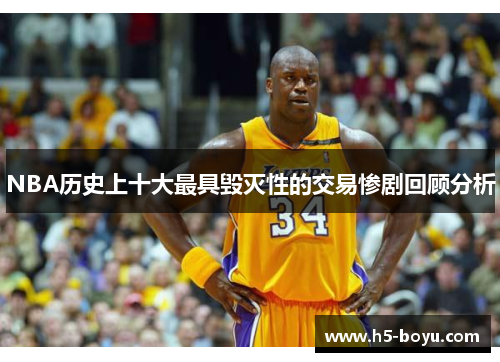 NBA历史上十大最具毁灭性的交易惨剧回顾分析